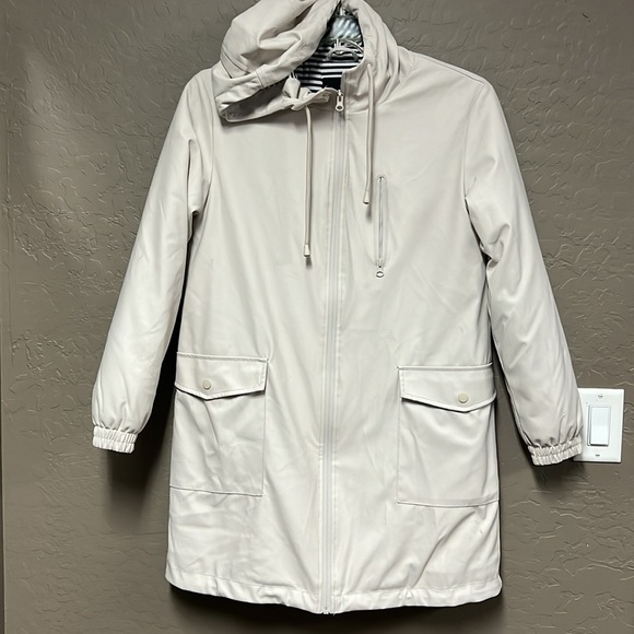 Zara Outerwear Viscose Nylon Hooded jacket Size S - Picture 2 of 12